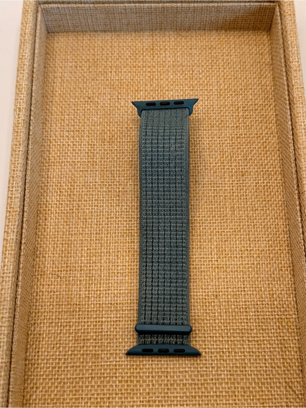 Apple Watch Sport Loop (42/44/46/49mm) Genuine OEM Storm Blue Used